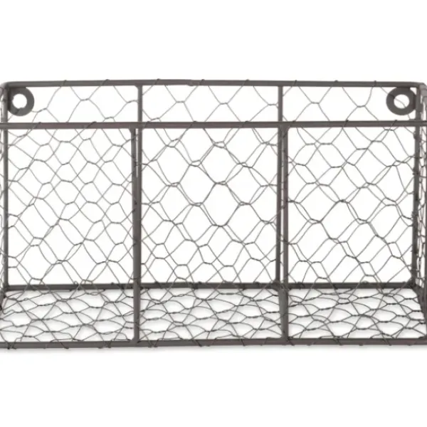 Wall Storage-Kirkland's Home Wall Hanging Chicken Wire Baskets, Set Of 2