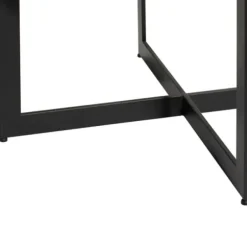 Coffee Tables-Kirkland's Home Walnut Beaded Industrial Coffee Table