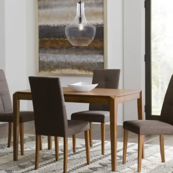 Dining Tables-Kirkland's Home Walnut Transitional Wooden Dining Table