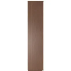 Bookshelves-Kirkland's Home Walnut Wood 2-Door Modern Bookshelf