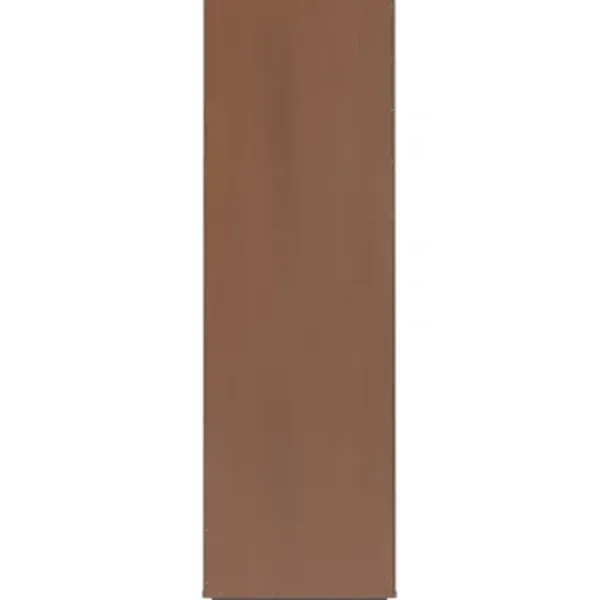 Bookshelves-Kirkland's Home Walnut Wood 2-Door Modern Bookshelf