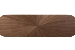Console Tables-Kirkland's Home Walnut Wood Frame Splayed Legs Console Brown