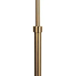 Floor Lamps-Kirkland's Home Warm Bronze Metal Reading Floor Lamp Brown