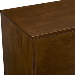 Console Tables-Kirkland's Home Warm Brown Mid-Century Modern Storage Console