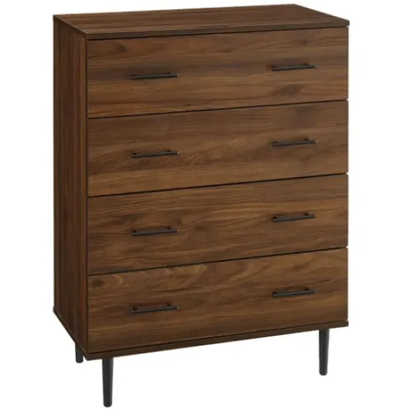 Cabinets & Sideboards-Kirkland's Home Warm Brown Modern Farmhouse Storage Chest