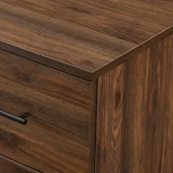 Cabinets & Sideboards-Kirkland's Home Warm Brown Modern Farmhouse Storage Chest