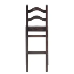 Bar Stools & Counter Height Stools-Kirkland's Home Warm Ladder Back Bar Stools, Set Of 2 Brown