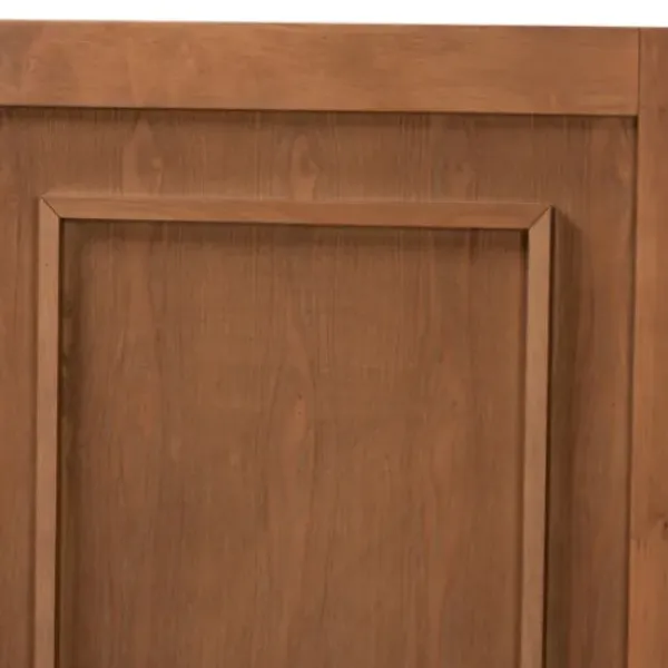 Beds & Headboards-Kirkland's Home Warm 3-Panel Wood Queen Headboard Brown