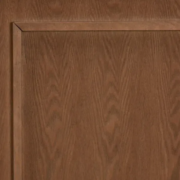 Beds & Headboards-Kirkland's Home Warm 3-Panel Wood Queen Headboard Brown
