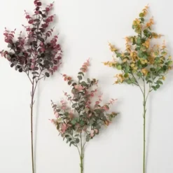 Stems & Bouquets-Kirkland's Home Warm Toned Eucalyptus Stems, Set Of 3 Multi