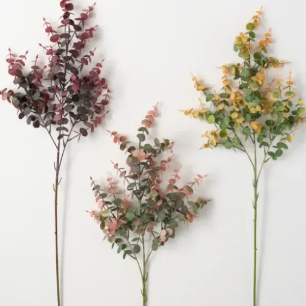 Stems & Bouquets-Kirkland's Home Warm Toned Eucalyptus Stems, Set Of 3 Multi