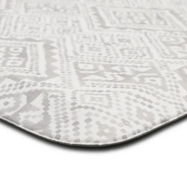 Kitchen & Floor Mats-Kirkland's Home Wash And Dry Floor Mat, 24X36 Gray