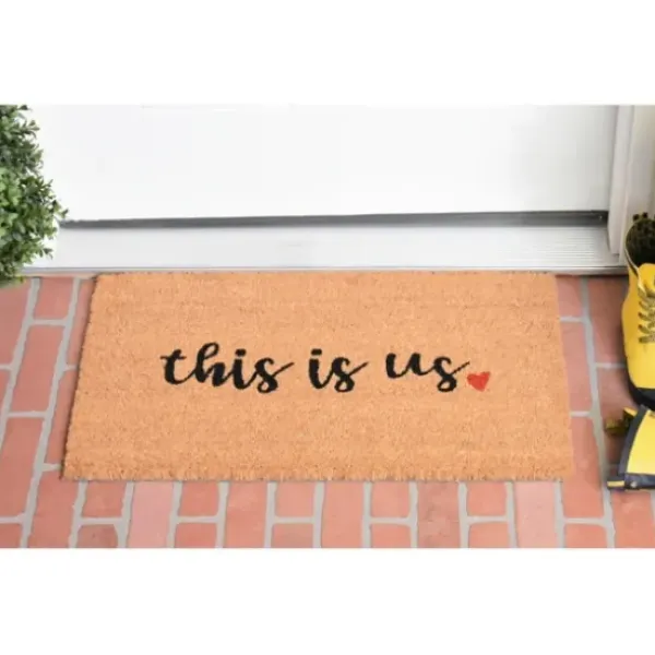Kitchen & Floor Mats-Kirkland's Home Wash And Dry Floor Mat, 24X60 Gray
