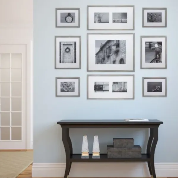 Gallery Wall Frames-Kirkland's Home Wash 9-Pc. Gallery Wall Frame Set Gray