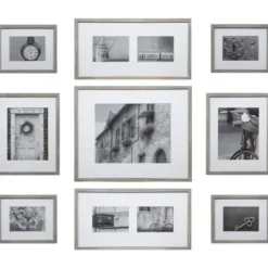 Gallery Wall Frames-Kirkland's Home Wash 9-Pc. Gallery Wall Frame Set Gray