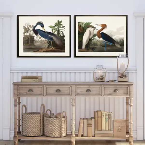 Framed Art-Kirkland's Home Water Birds Framed Art Prints, Set Of 2 Multi