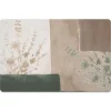 Kitchen & Floor Mats-Kirkland's Home Watercolor Flowers Kitchen Mat White
