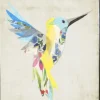 Framed Art-Kirkland's Home Watercolor Hummingbird Framed Art Print Multi