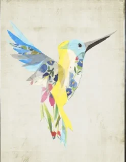 Framed Art-Kirkland's Home Watercolor Hummingbird Framed Art Print Multi
