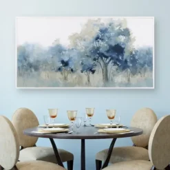 Framed Art-Kirkland's Home Water'S Edge Ii Framed Art Print By Carol Robinson Blue