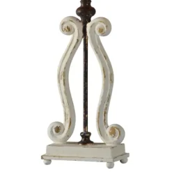 Table Lamps-Kirkland's Home Weathered Cream Harp Table Lamps, Set Of 2 Ivory