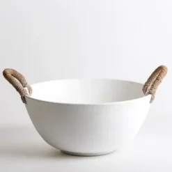 Decorative Bowls & Jars-Kirkland's Home Weathered Ivory Jars With Wooden Lids, Set Of 3 Ivory/Tan