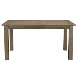 Dining Tables-Kirkland's Home Weathered Pine Wood Dining Table Brown