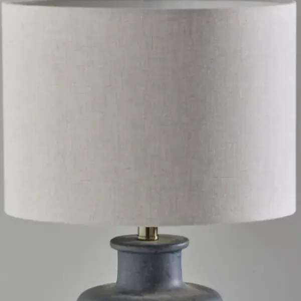 Table Lamps-Kirkland's Home Weathered Stone Jug Table Lamp Tan