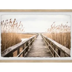 Framed Art-Kirkland's Home Weekend Vibes Framed Art Print Gray/Tan