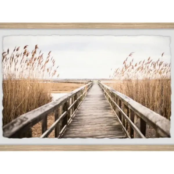 Framed Art-Kirkland's Home Weekend Vibes Framed Art Print Gray/Tan