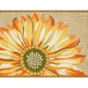 Doormats-Kirkland's Home Welcome Cabana Stripe Coir Doormat Tan/Black/White