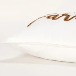 Pillows-Kirkland's Home Welcome To Our Farmhouse Lumbar Pillow White/Black/Brown