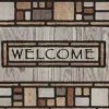 Doormats-Kirkland's Home Welcome To Our Hive Doormat Tan/Black
