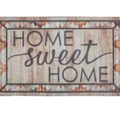 Doormats-Kirkland's Home Welcome To Our Home Nautical Doormat Tan/White/Red