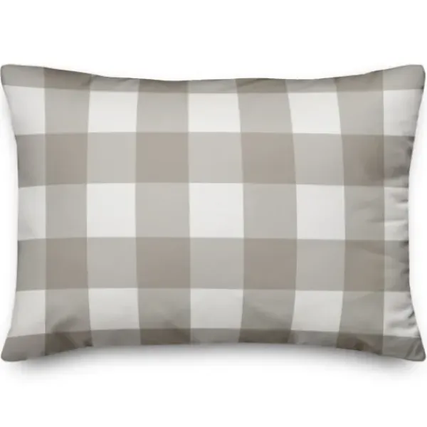 Pillows-Kirkland's Home Welcome To Our Nest Pillow Tan/White