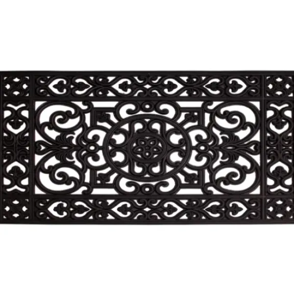 Doormats-Kirkland's Home Welcome With Lavender Doormat Tan/Purple