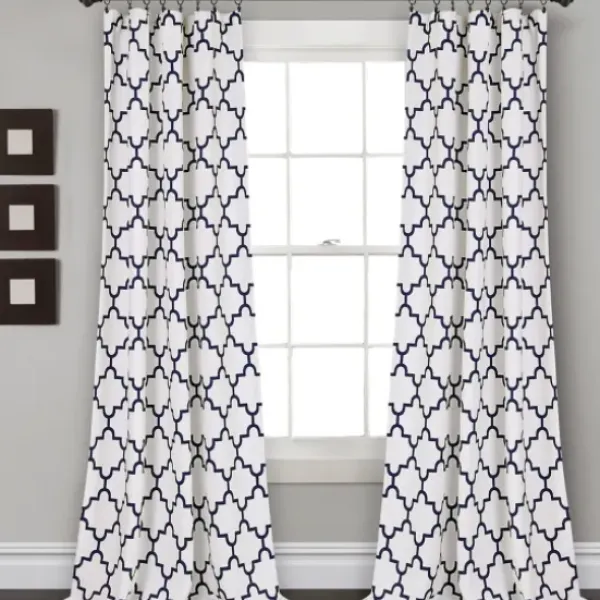 Curtains & Drapes-Kirkland's Home Wheat Back Tab Blackout Curtain Panel Set, 95 In. Tan