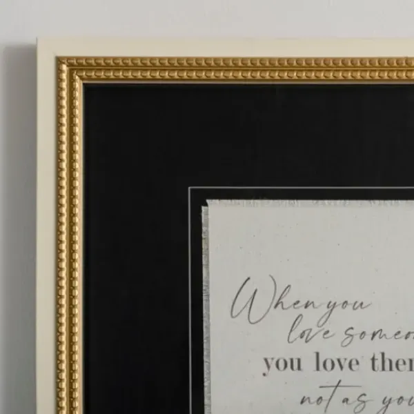 Wall Quotes & Signs-Kirkland's Home When You Love Someone Wall Plaque Black/Ivory