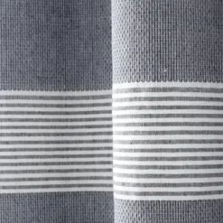 Curtains & Drapes-Kirkland's Home White And Black Embroidered Curtain Panel, 84 In. White/Black