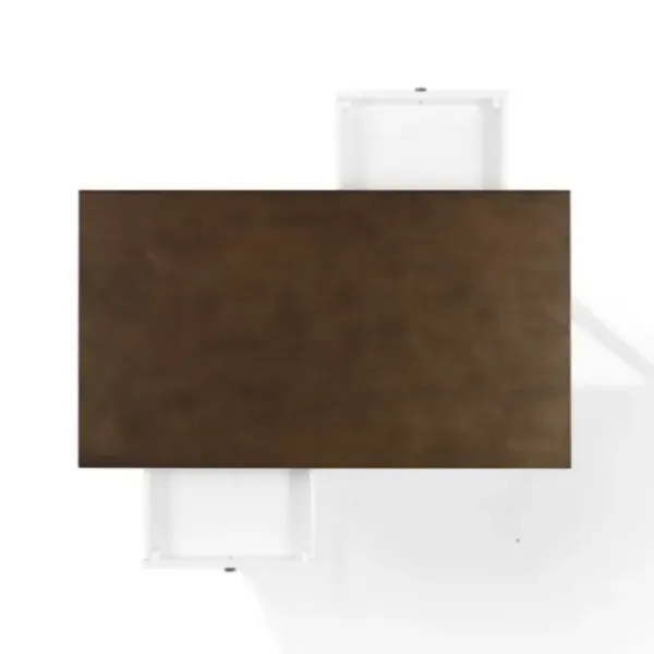 Kitchen Islands & Bar Carts-Kirkland's Home White And Brown Wood Kitchen Island White/Brown