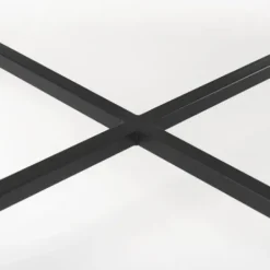 Coffee Tables-Kirkland's Home White And Onyx Marble Top Square Coffee Table