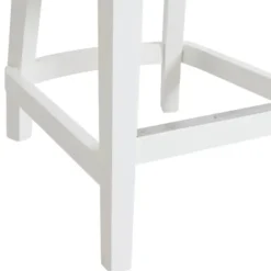 Bar Stools & Counter Height Stools-Kirkland's Home White And Swivel Counter Stool Gray