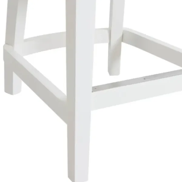 Bar Stools & Counter Height Stools-Kirkland's Home White And Swivel Counter Stool Gray