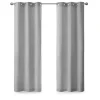 Curtains & Drapes-Kirkland's Home White And Tan Embroidered Curtain Panel, 84 In. White/Tan