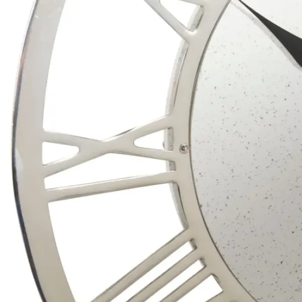Clocks-Kirkland's Home White Cambrie Ceramic Wall Clock
