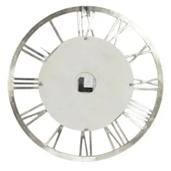 Clocks-Kirkland's Home White Cambrie Ceramic Wall Clock