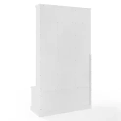 Entryway Furniture-Kirkland's Home White Ellison Hall Tree With Storage Bench