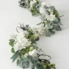 Arrangements & Greenery-Kirkland's Home White Hydrangea Garland White/Green
