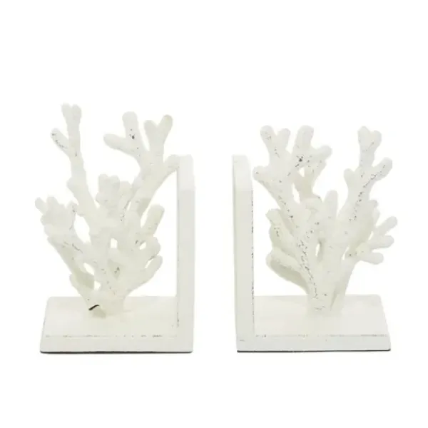 Decorative Accents-Kirkland's Home White Marble And Gold Tic Tac Toe Board White/Gold