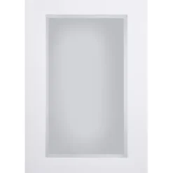 Framed Mirrors-Kirkland's Home White Rectangular Frame Wall Mirror